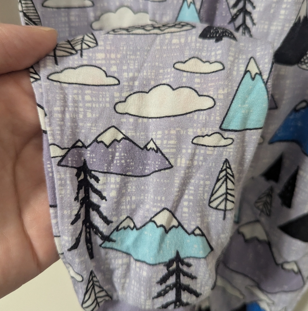 Little Sleepies OG Mountains Zippy PJs size 3-6 Months - Picture 12 of 12